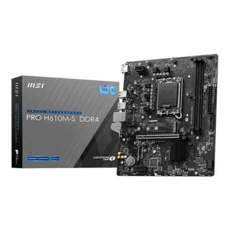 MOTHERBOARD H610M-S MSI PRO INTEL 14th/13th/12th Gen DDR4