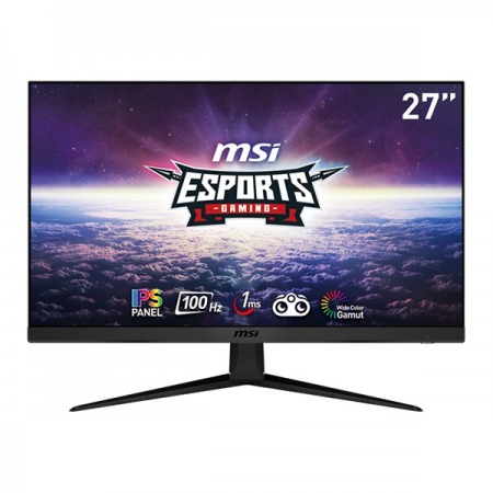 MONITOR MSI G2172V ESPORTS GAMING 27" 100HZ FHD/FLAT IPS/WIDE COLOR GAMUT/VISION NOCTURNA