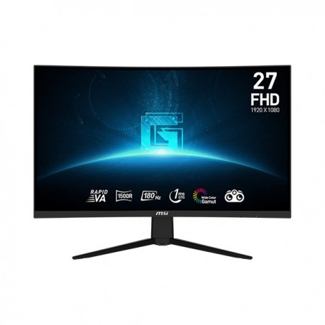 MONITOR MSI G27C3F CURVO 27" GAMING FHD ANTI-GLARE/NIGHT VISION/WIDE COLOR GAMUT 180Hz 1500R