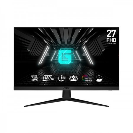 MONITOR MSI G2712F 27" ULTRA RAPID IPS FHD 180HZ/1ms SIN BORDES/WIDE COLOR GAMUT/VISION NOCTURNA