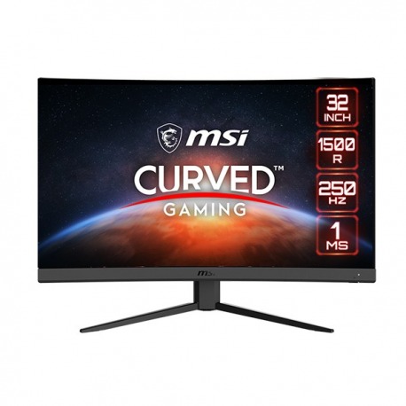 MONITOR MSI G32C4X GAMER 32" CURVO 1500R FHD 250HZ 1MS/WIDE COLOR GAMUT/HDR READY/ADAPTIVE SYNC/ANTIREFLEJO/VISION NOCTURNA