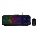 MSI FORGE GK100 COMBO TECLADO+MOUSE RETROILUMANO RGB LED