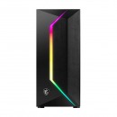 CASE GAMING MSI MAG FORGE 100R VAMPIRIC AIRFLOW 2 FAN RGB / VIDRIO TEMPLADO / FILTRO MAGNETICO