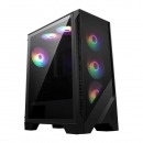 CASE GAMING MSI MAG FORGE 120A AIRFLOW 2 FAN RGB / VIDRIO TEMPLADO / FILTRO MAGNETICO / USB 3.2 Gen1