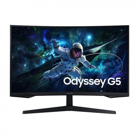 MONITOR SAMSUNG 32" LS32CG552ENXZA ODYSSEY G55A CURVO WQHD 165HZ SIN BORDE