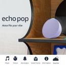 AMAZON ECHO POP C2H4R9 LAVANDER BLOOM MORADO CON ASISTENTE VIRTUAL ALEXA 120/220V