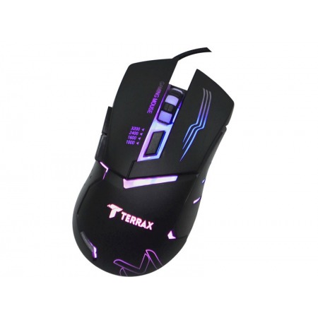 MOUSE TERRAX GAMER GX52 /3200DPI/6BOTON