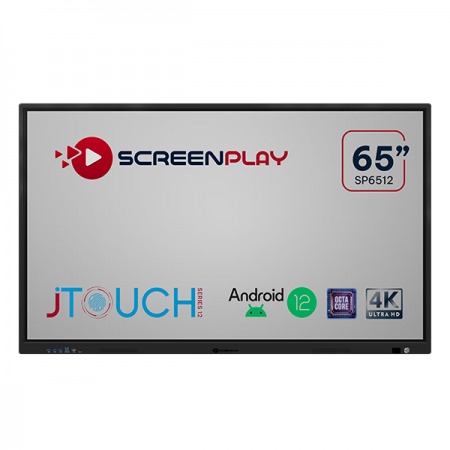 Pantalla Interactiva 65" InFocus Serie JTouch 10 INF6510 4K Android 11 ARM Cortex A55