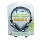 Headset TERRAX Auricular + Micrófono QQ-05 HI-FI Audio 3.5mm