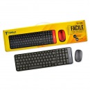 Kit Combo TERRAX de Teclado + Mouse TX-220 Inalámbrico | Verde