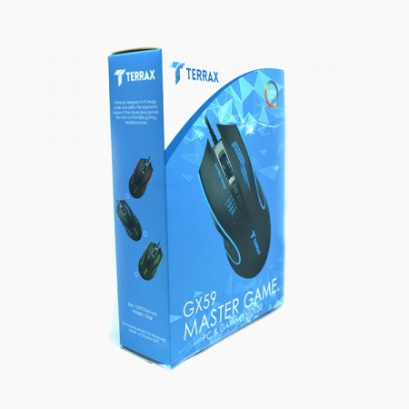 MOUSE TERRAX GAMER GX52 /3200DPI/6BOTON