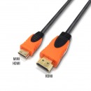 Cable HDMI TERRAX 1.5 metros conector MiniHDMI a HDMI