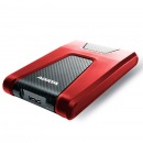 DISCO DURO ADATA 2TB EXTERNO AHD650 RED ANTISHOCK