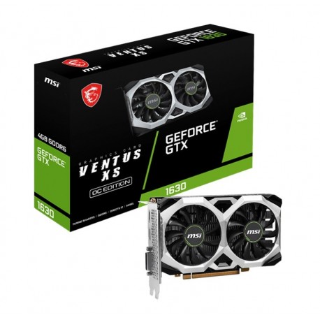 TARJETA DE VIDEO MSI GTX1630 4GB VENTUS XS DDR6