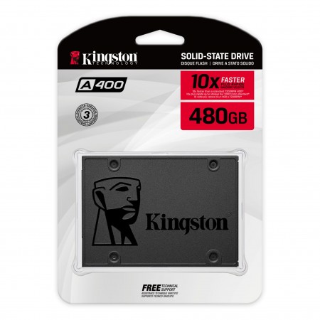 DISCO DURO SOLIDO KINGSTON 480GB 2.5" SA400S37/480G